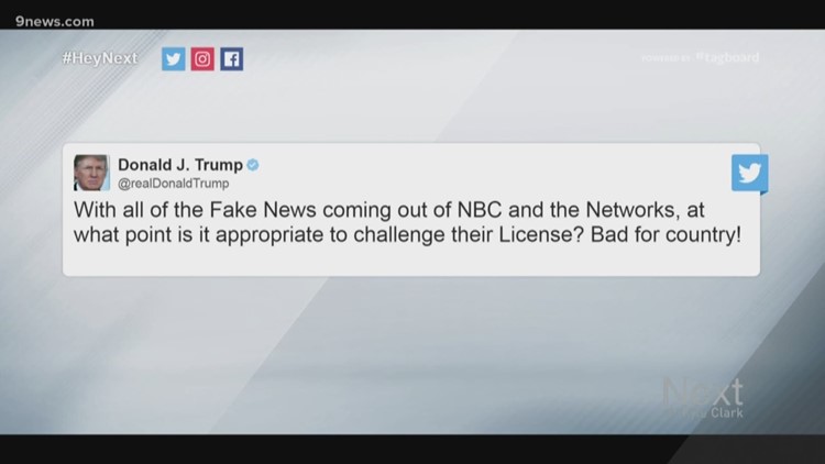 Verify: Can President Trump really get rid of NBC's license?