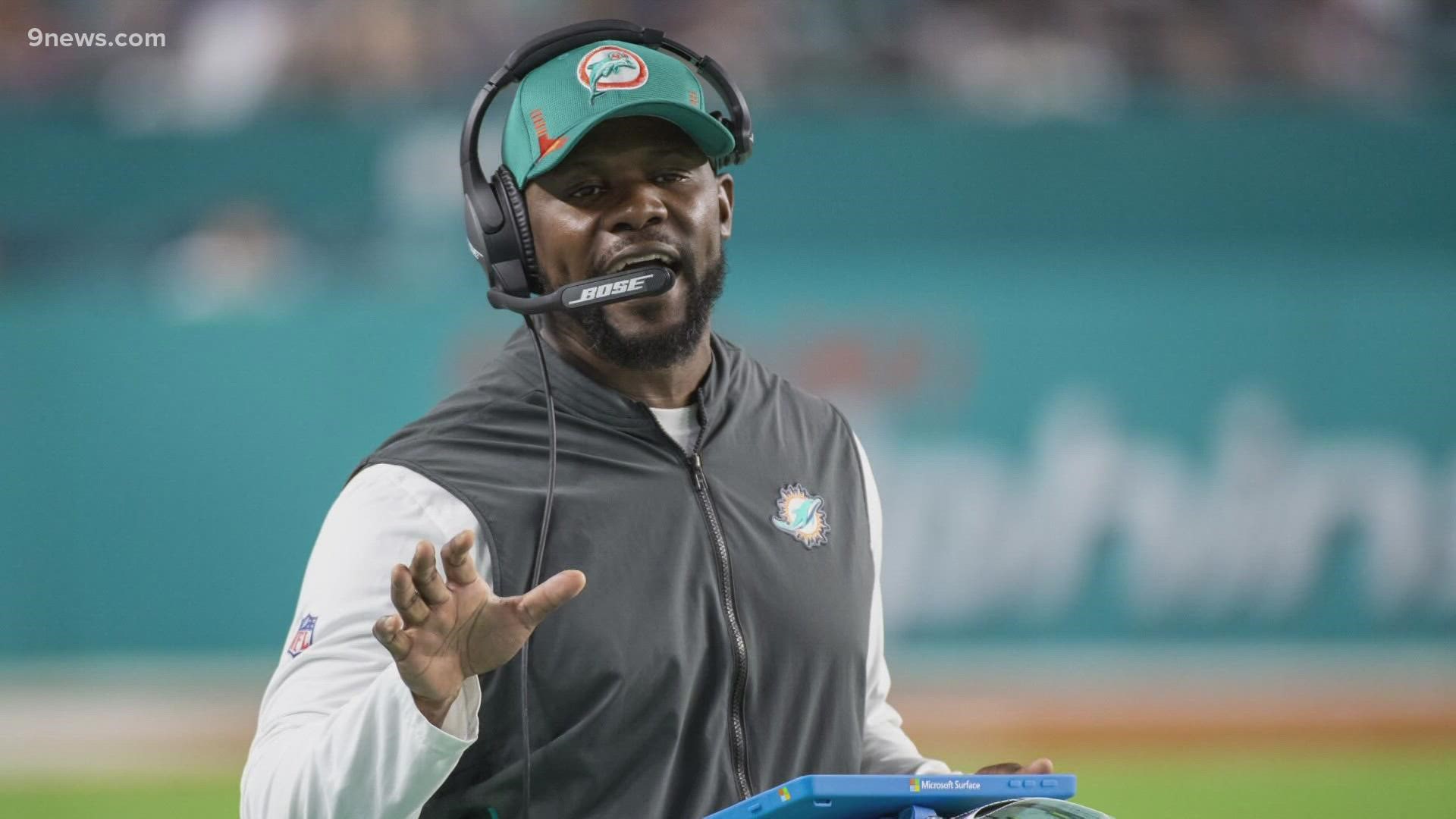 Fired Dolphins coach Brian Flores sues NFL, alleging racist hiring