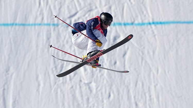 WATCH: Alex Hall takes gold medal in freeski slopestyle for US