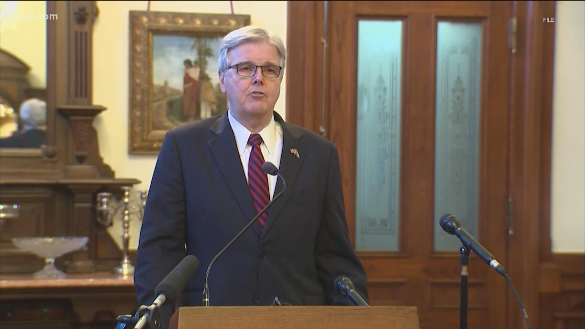 Lt. Gov. Dan Patrick says Florida's "Don't Say Gay" law makes sure kids are learning age-appropriate material in school. He wants to see a similar law in Texas.