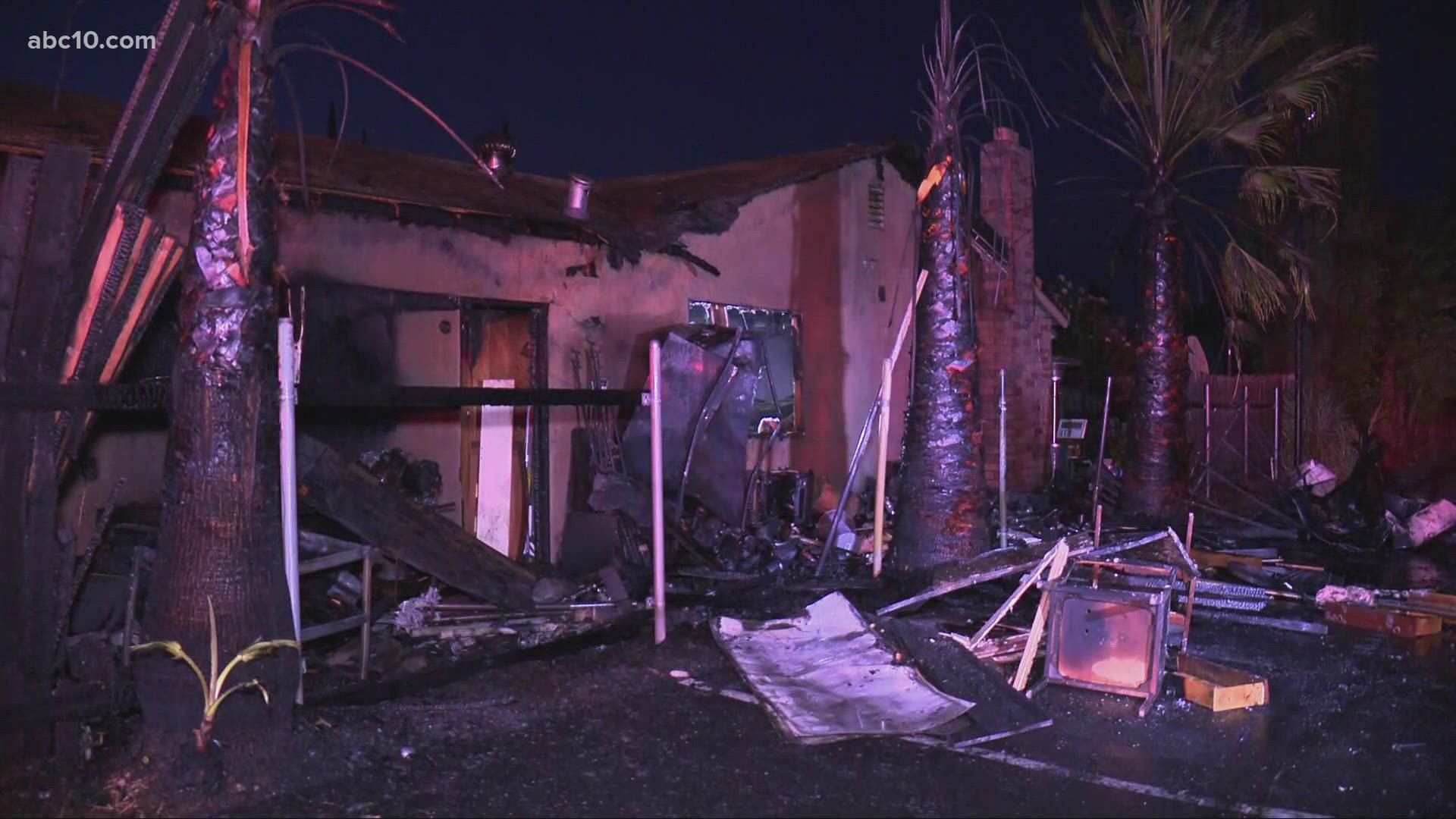 Fire crews were able to save the livable space of a house fire that was reported near Madison Avenue in Sacramento County.