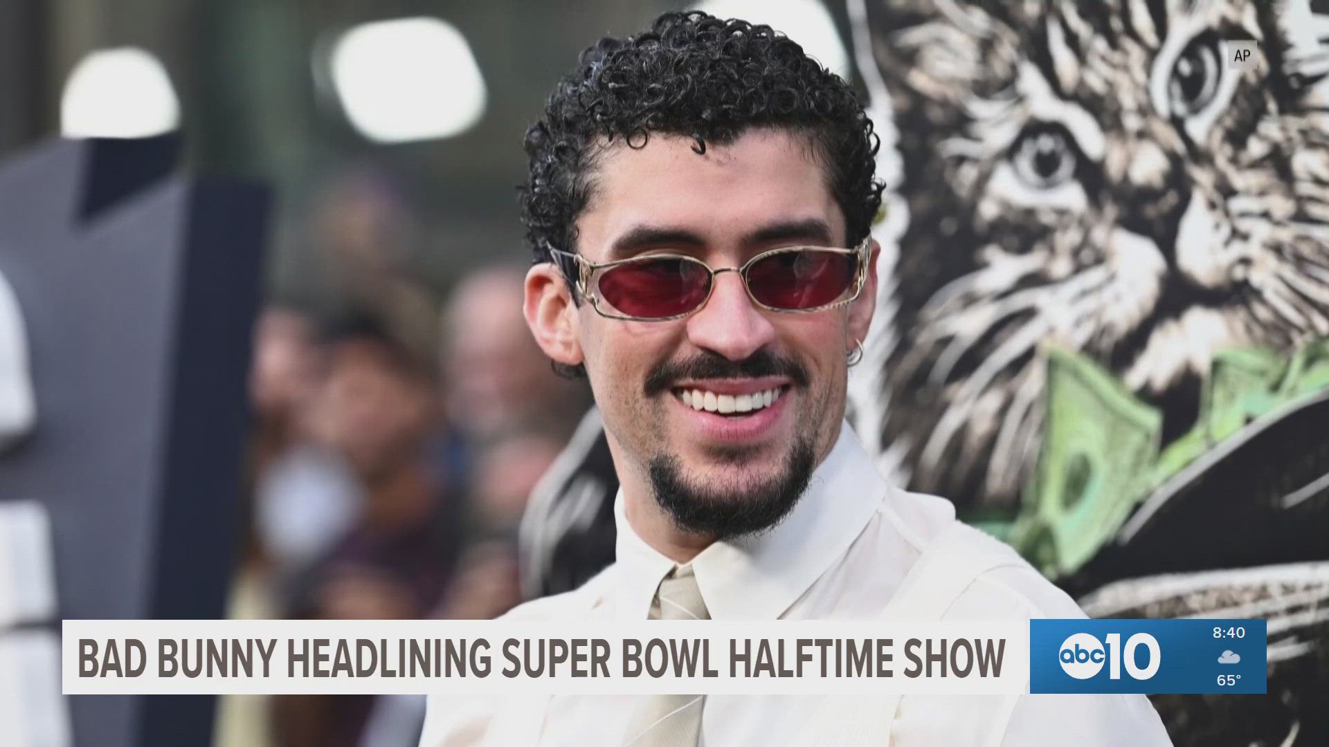Bad Bunny will headline the Super Bowl 60 halftime show on February 8, 2026, at Levi’s Stadium in Santa Clara, California.