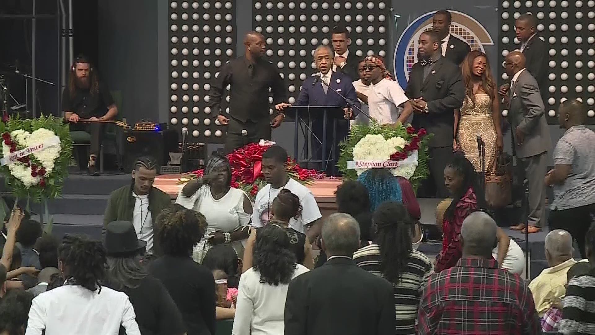 The raw, uncut video of Al Sharpton's eulogy at Stephon Clark's funeral.