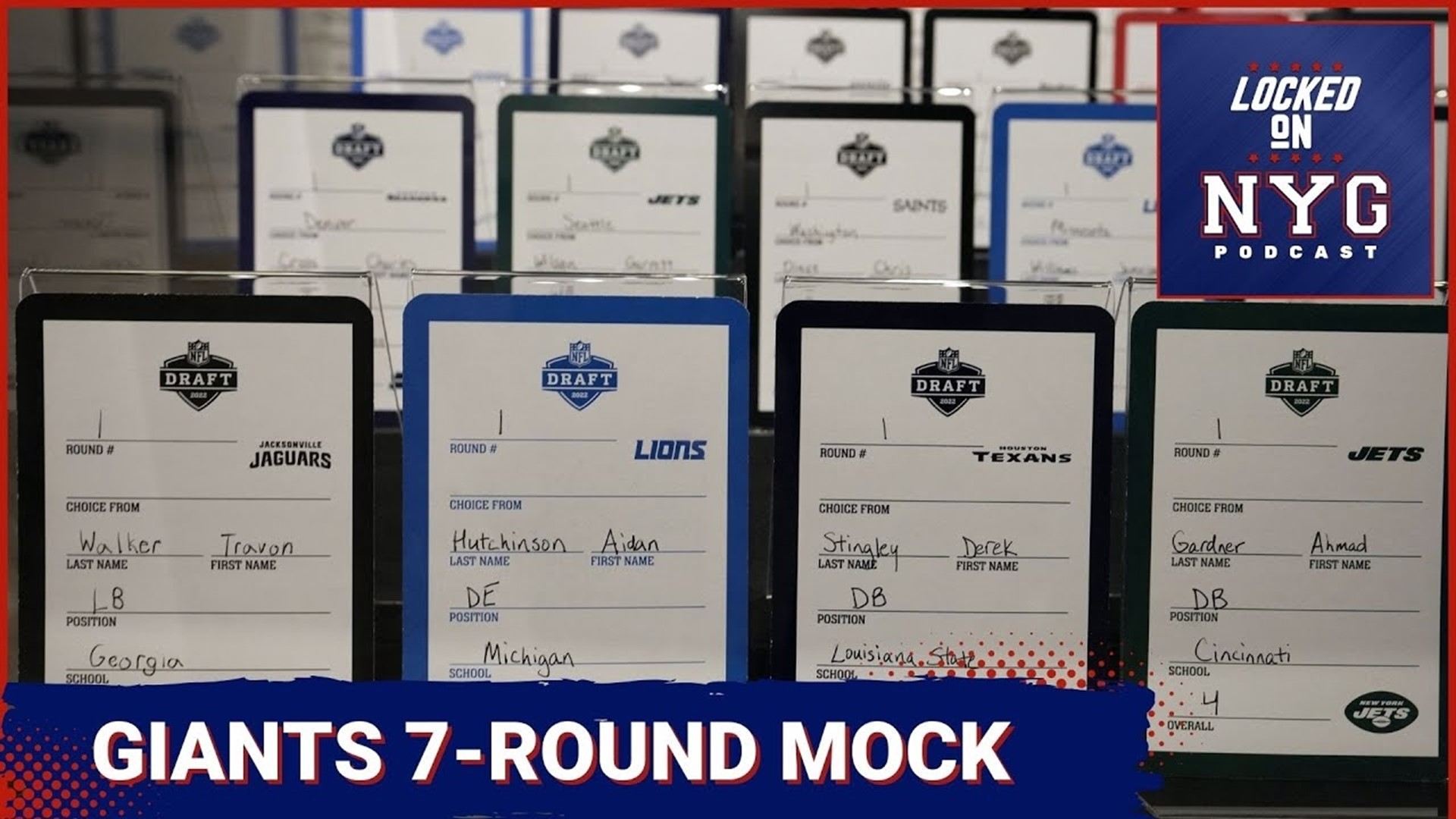 New York Giants 7-Round Mock Draft
