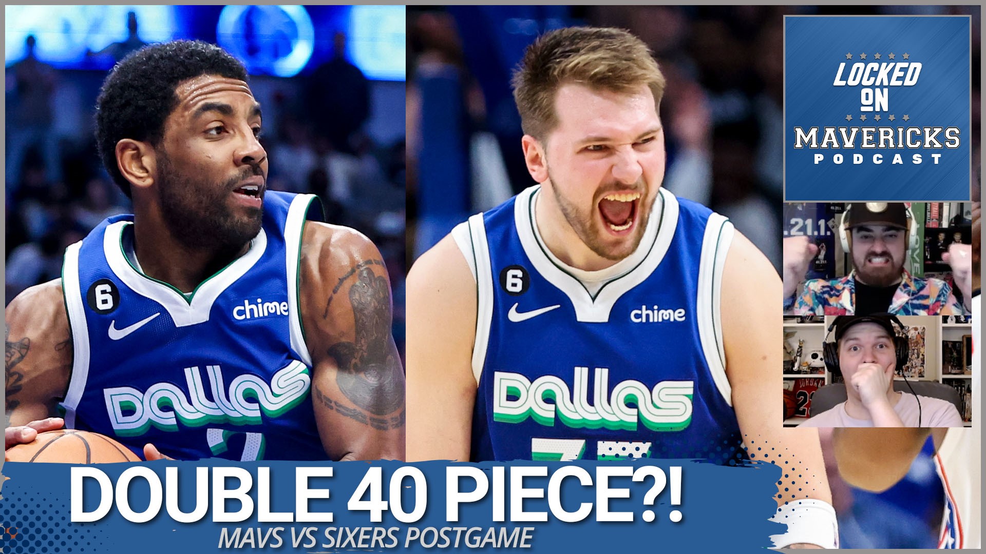 How Luka Doncic & Kyrie Irving Dropped 40 Points Each, Dallas Mavericks ...