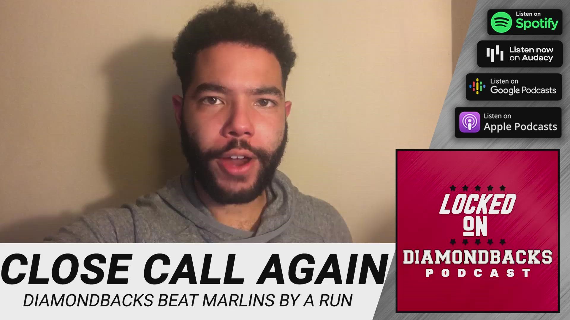 Locked On Diamondbacks host Millard Thomas talks Arizona's 5-4 win over the Marlins on Tuesday.