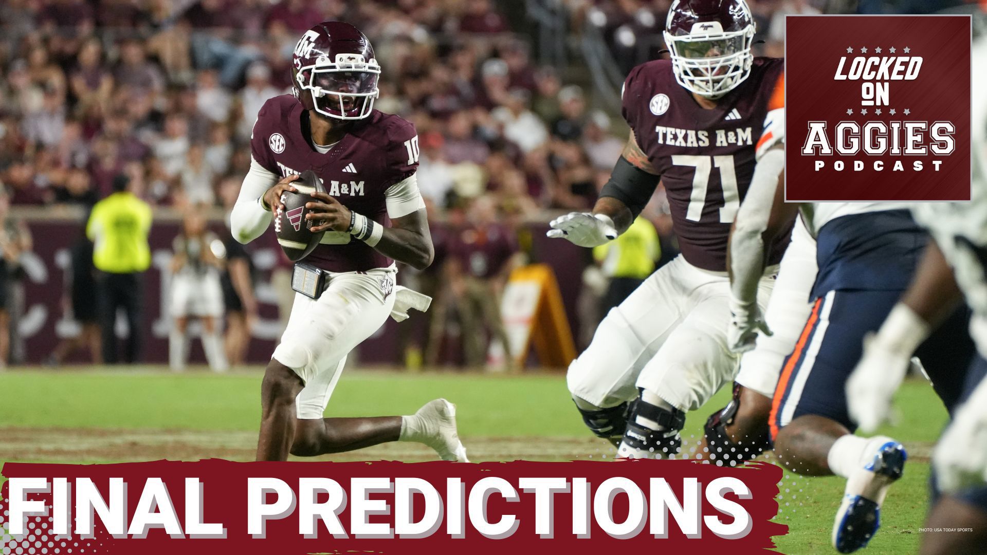 Marcel Reed House GAMEDAY: Aggies Gear Up for Utah State Showdown | Will Marcel Reed ...