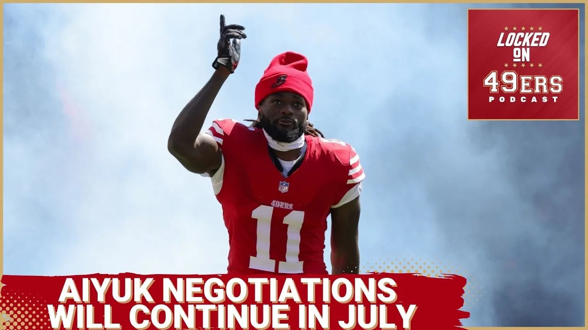 Brandon Aiyuk's meeting reportedly went "good" with the San Francisco 49ers and negotiations are expected to continue in July.