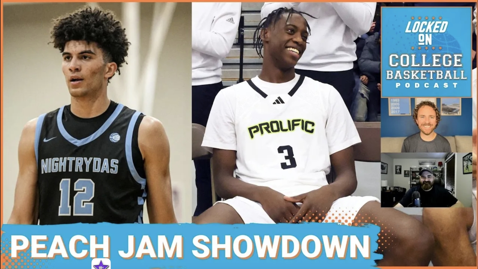 The Peach Jam 2024 Championship game featured a host of ELITE high school talent, including 2025’s consensus No. 1 (AJ Dybantsa)