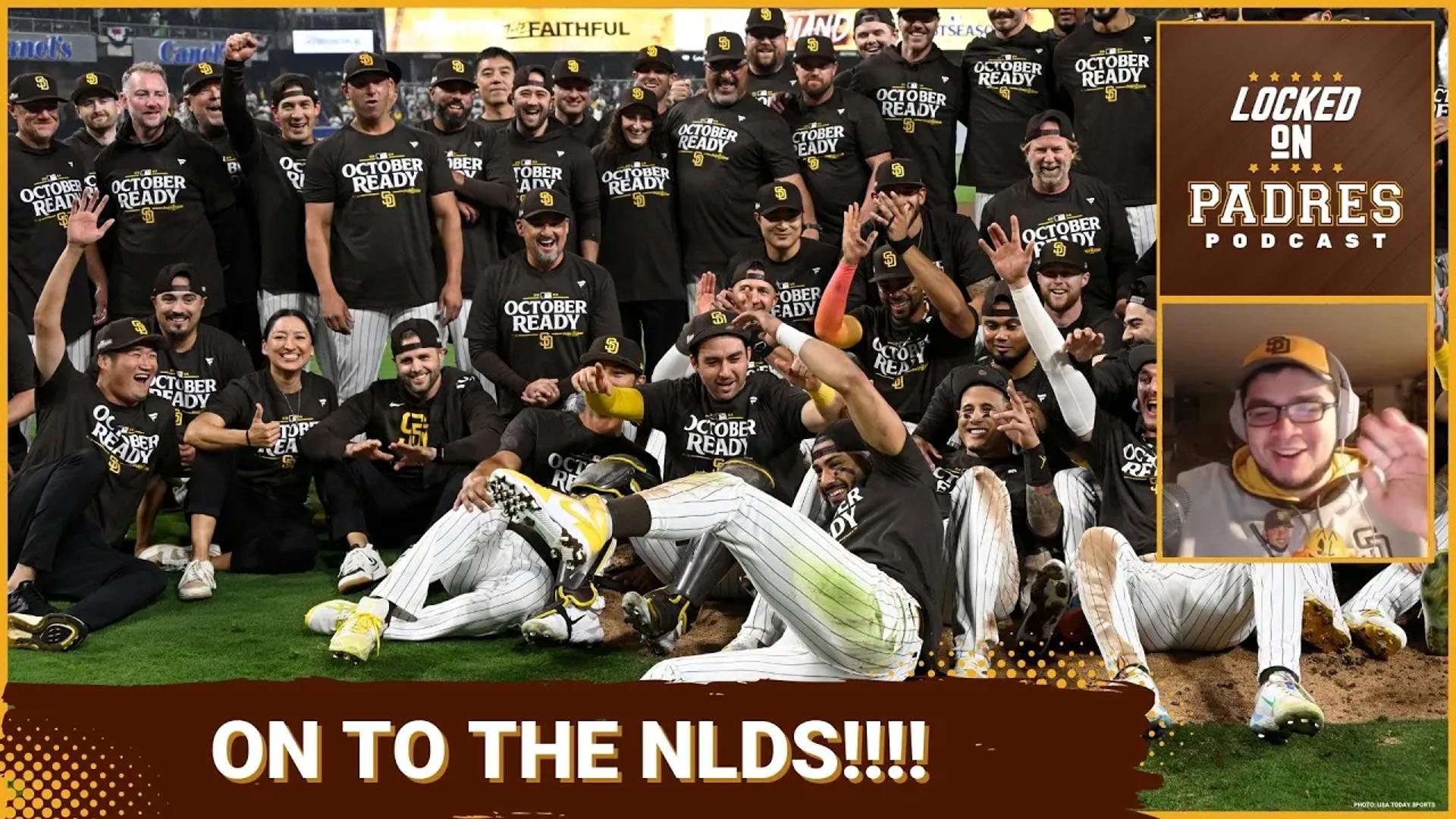 On today's (mostly) celebratory episode, Javier recaps the Padres taking care of business against the Atlanta Braves and heading to the NLDS!