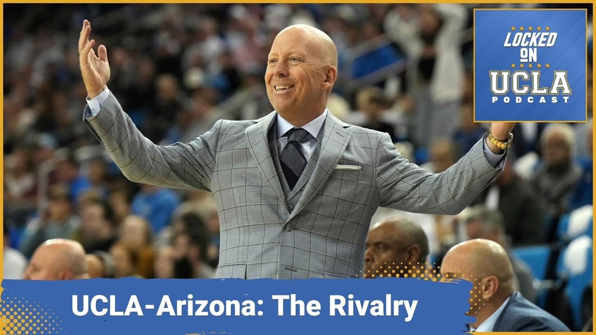 Mick Cronin & the Bruins travel to Tucson for the final time as conference rivals to battle the Arizona Wildcats.