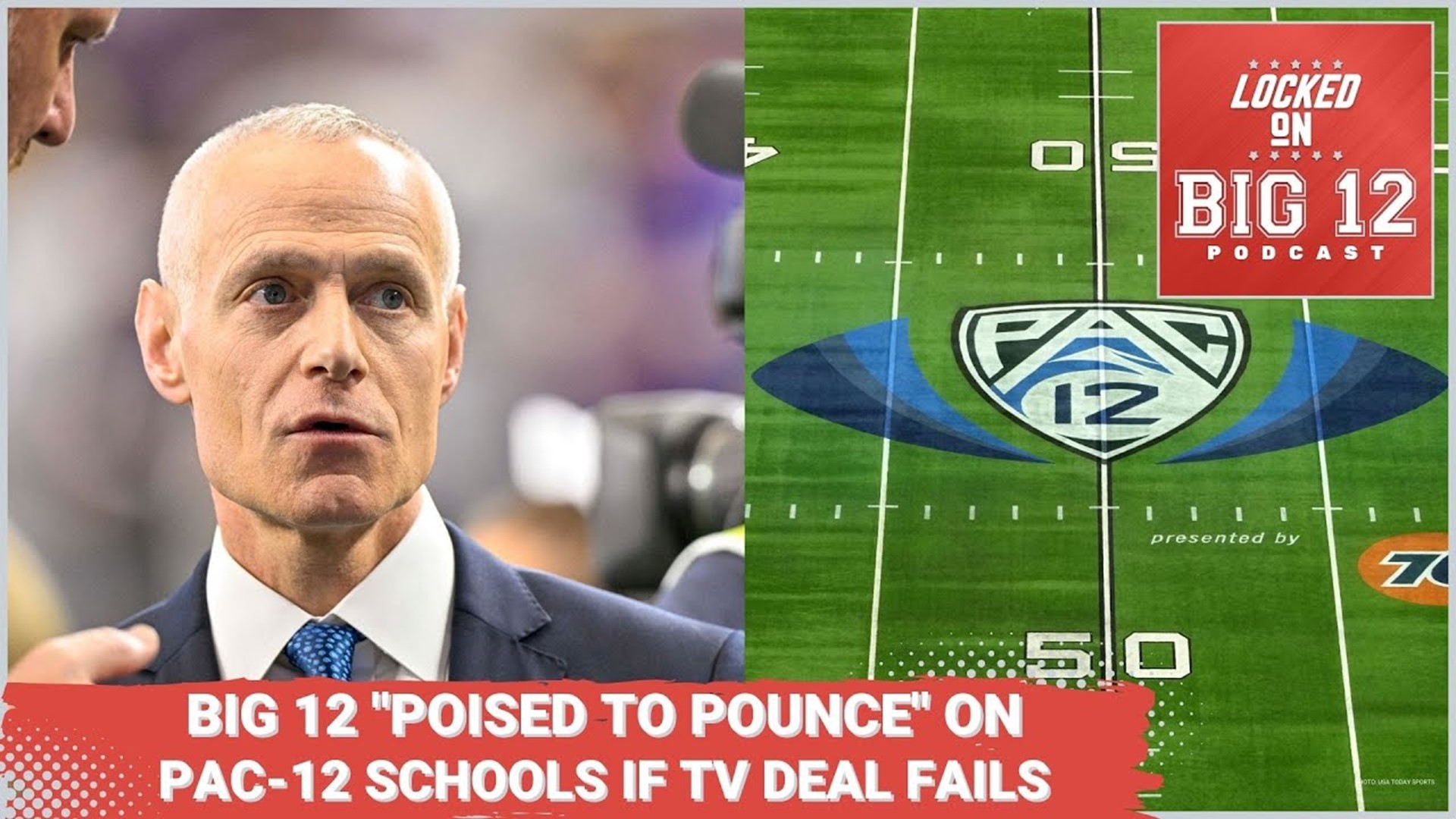 Josh Neighbors reacts to the news that the Big 12 could be "poised to pounce" if the Pac-12 cannot get a television deal done