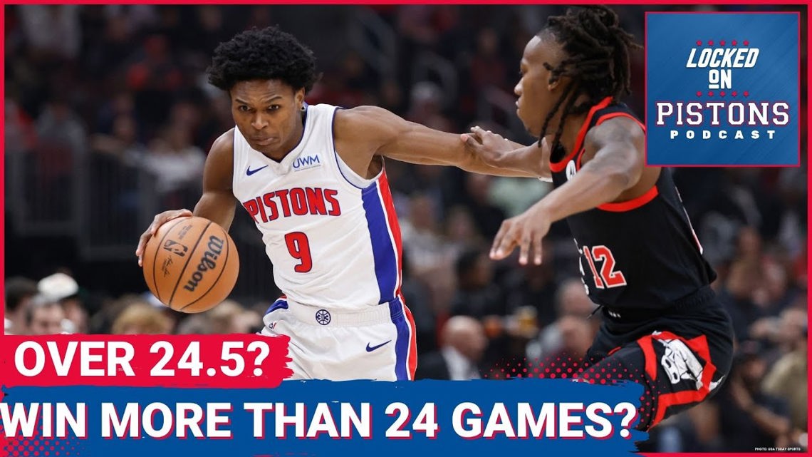 Will The Detroit Pistons Hit Their Over Win Total Of 24.5 Wins This