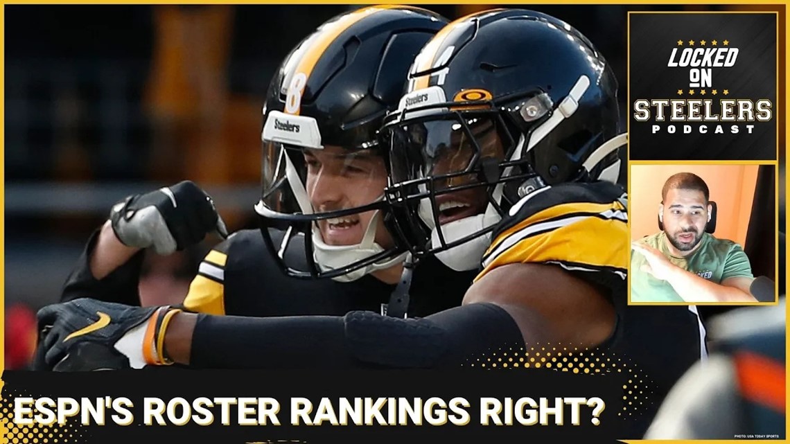 Pittsburgh Steelers Roster Ranked 14th by ESPN