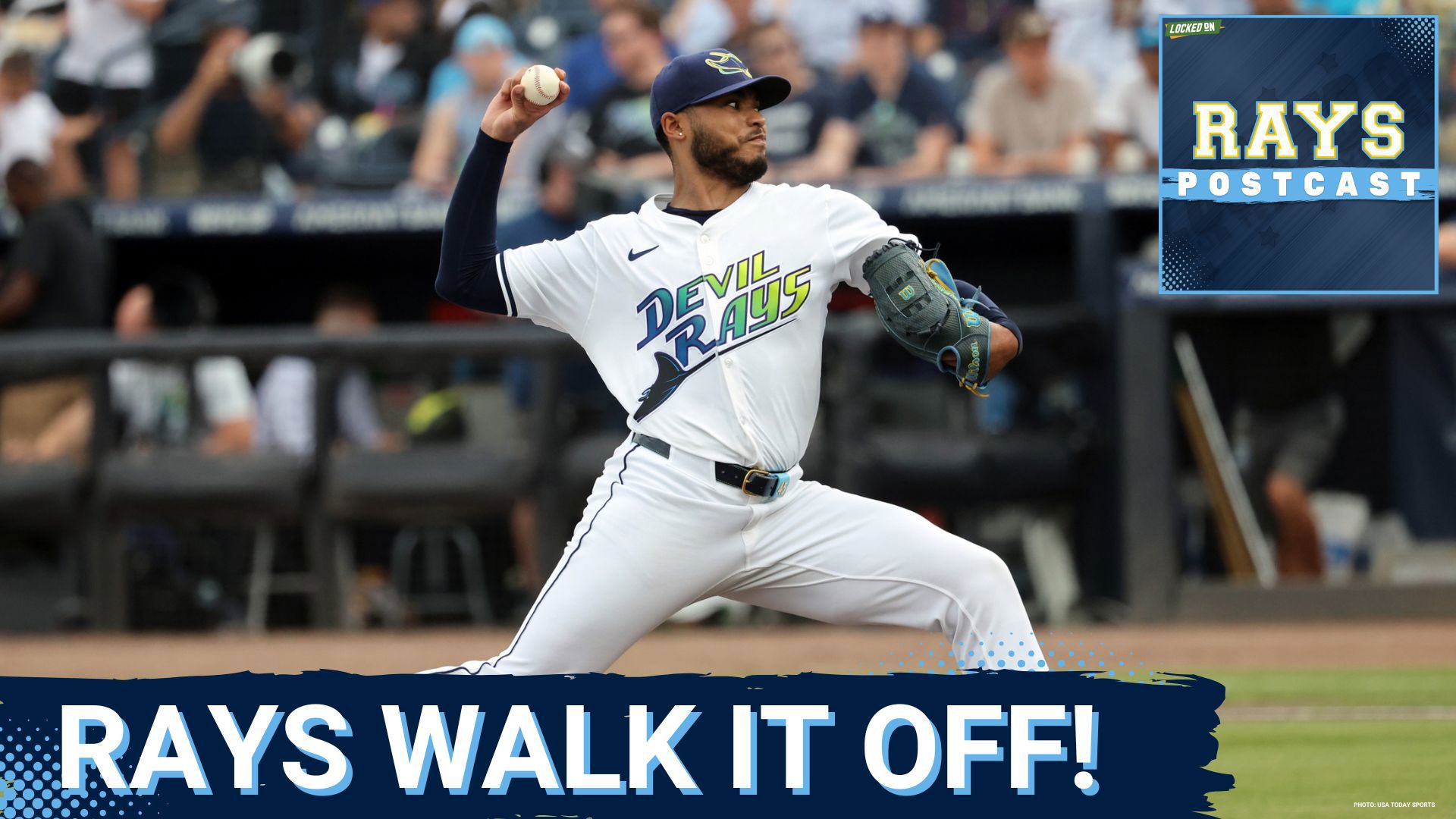 The Tampa Bay Rays walk off the Milwaukee Brewers winning the game 3-2.