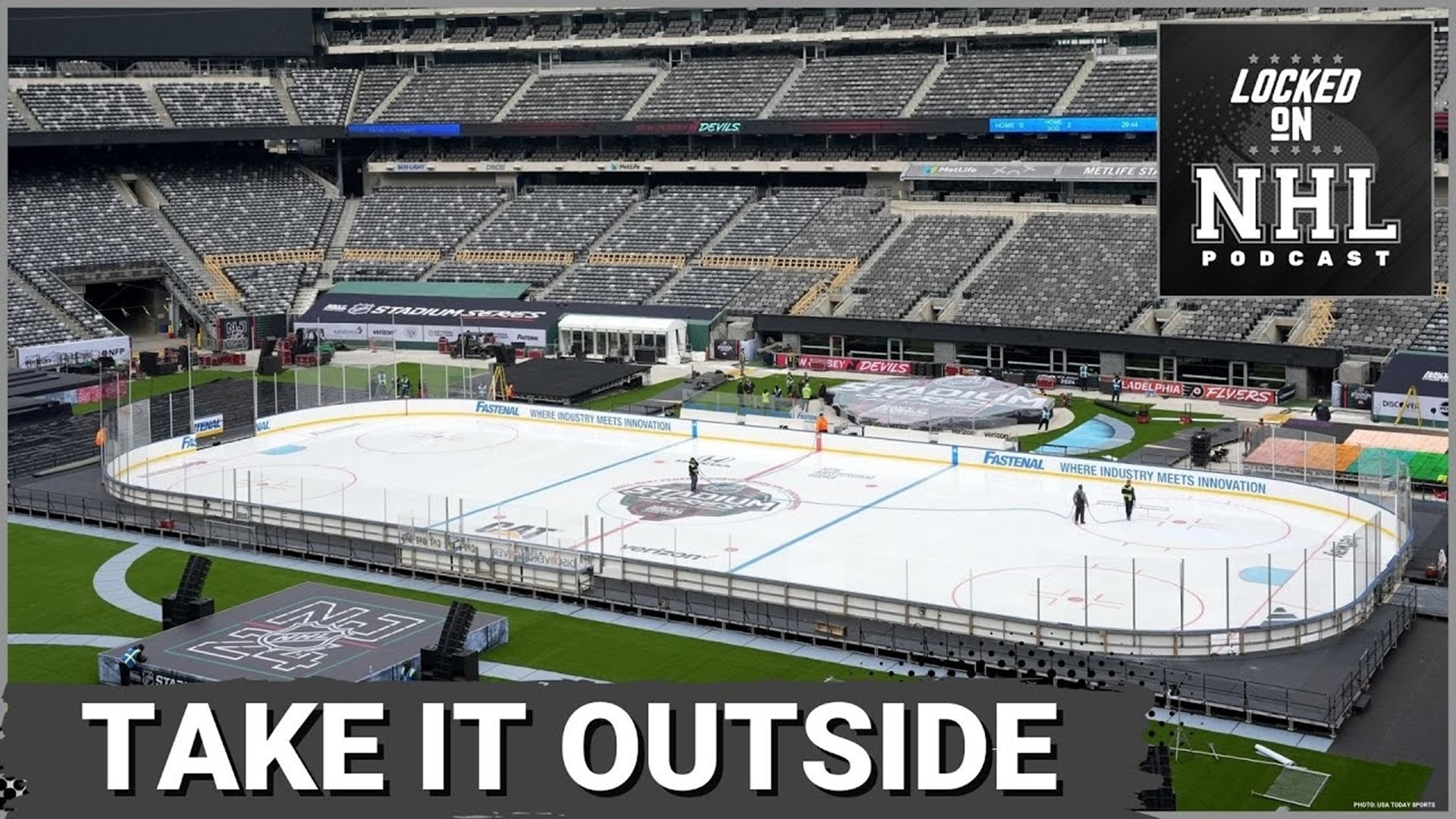 The NHL has a big weekend ahead with the New York Rangers, New York Islanders, Philadelphia Flyers and New Jersey Devils facing off at Met Life Stadium.