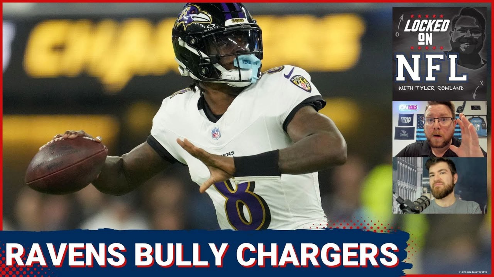 The Baltimore Ravens BULLIED the Los Angeles Chargers on Monday Night Football as John Harbaugh exposes a fatal flaw in Jim Harbaugh's team....They lack playmakers.