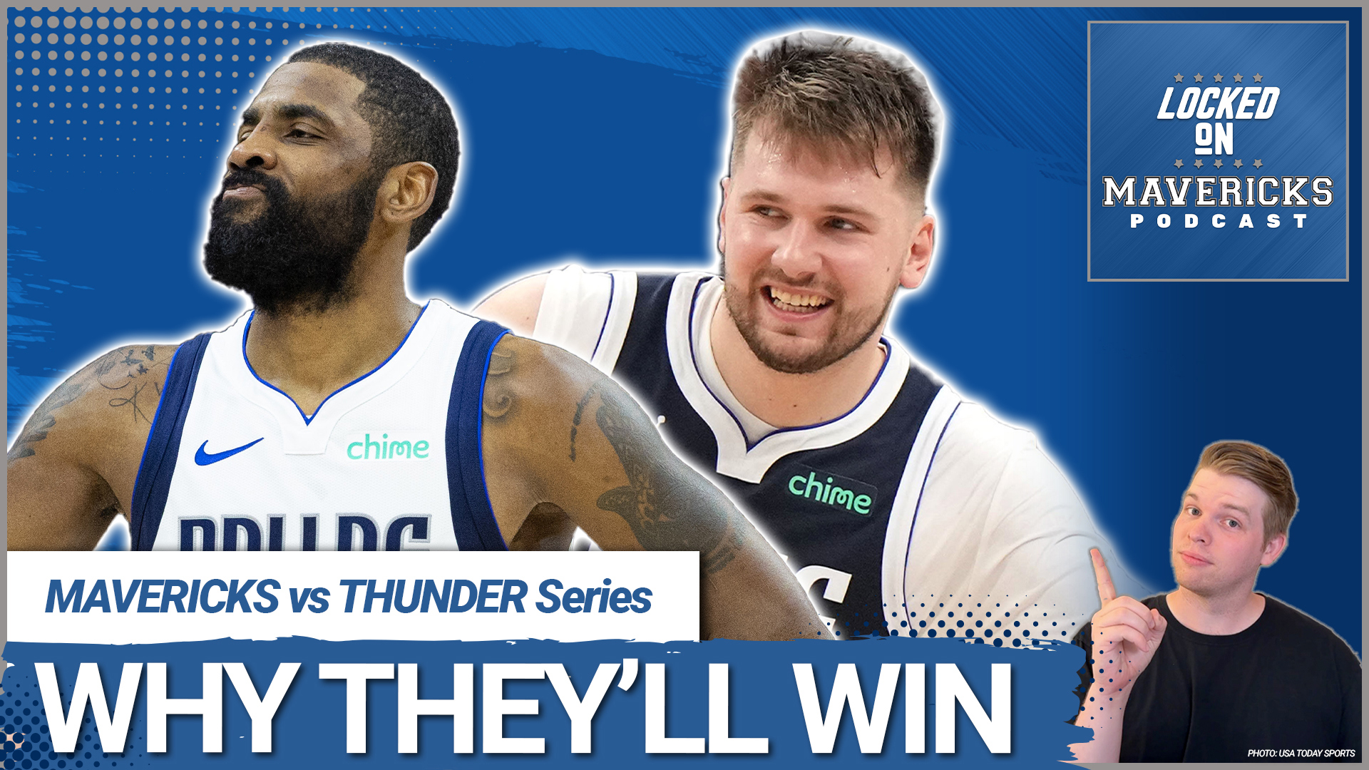 Nick Angstadt explains why he believes the Dallas Mavericks can win against the Oklahoma City Thunder if Luka Doncic & Kyrie Irving can give them enough.