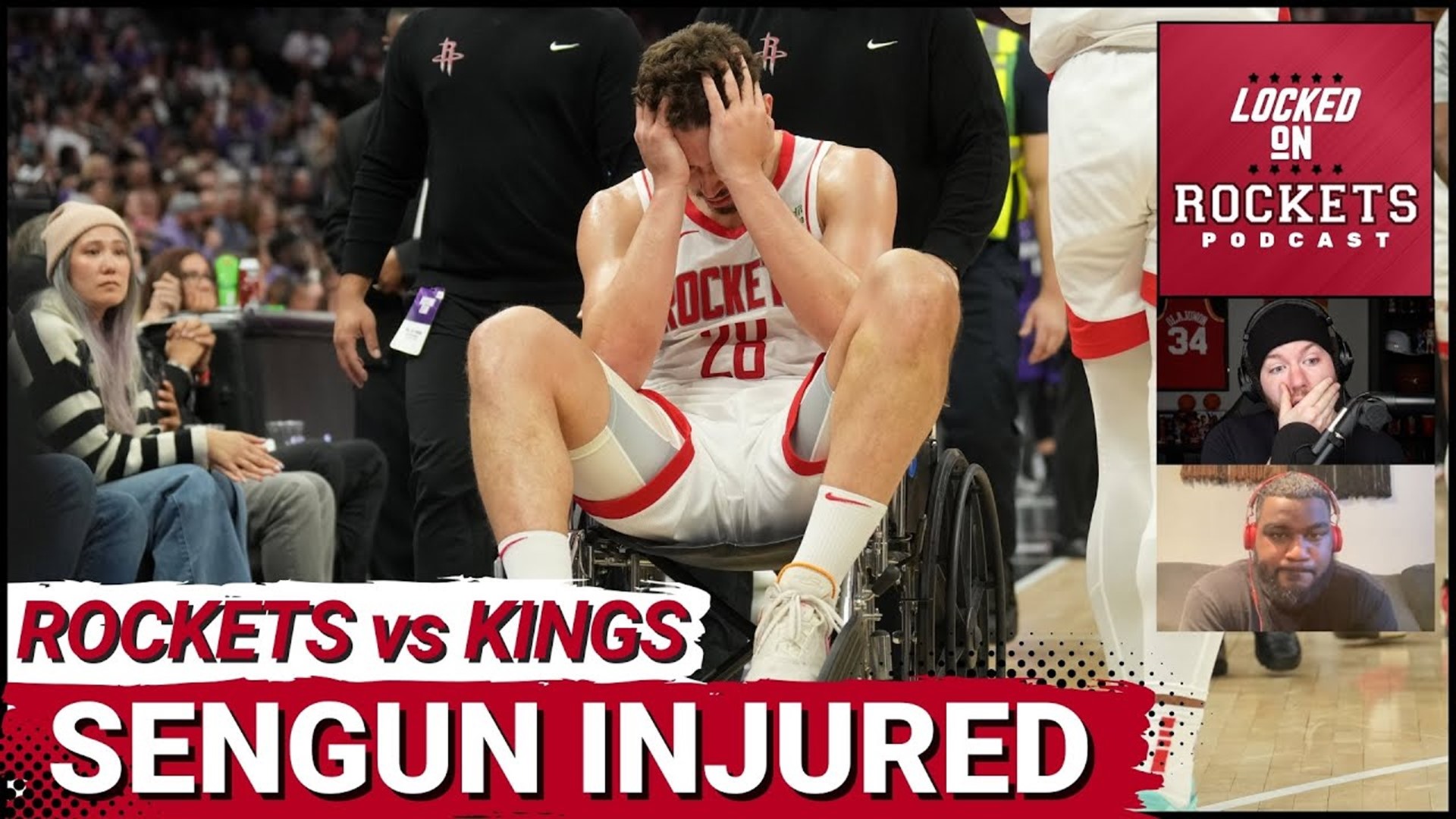 Alperen Sengun Badly Injured In Houston Rockets Comeback Win Vs Sacramento Kings. Is Season Over?