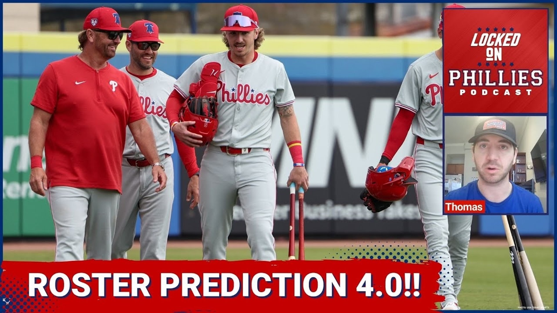 In today's episode, Connor gives his updated projection for the Philadelphia Phillies Opening Day Roster.