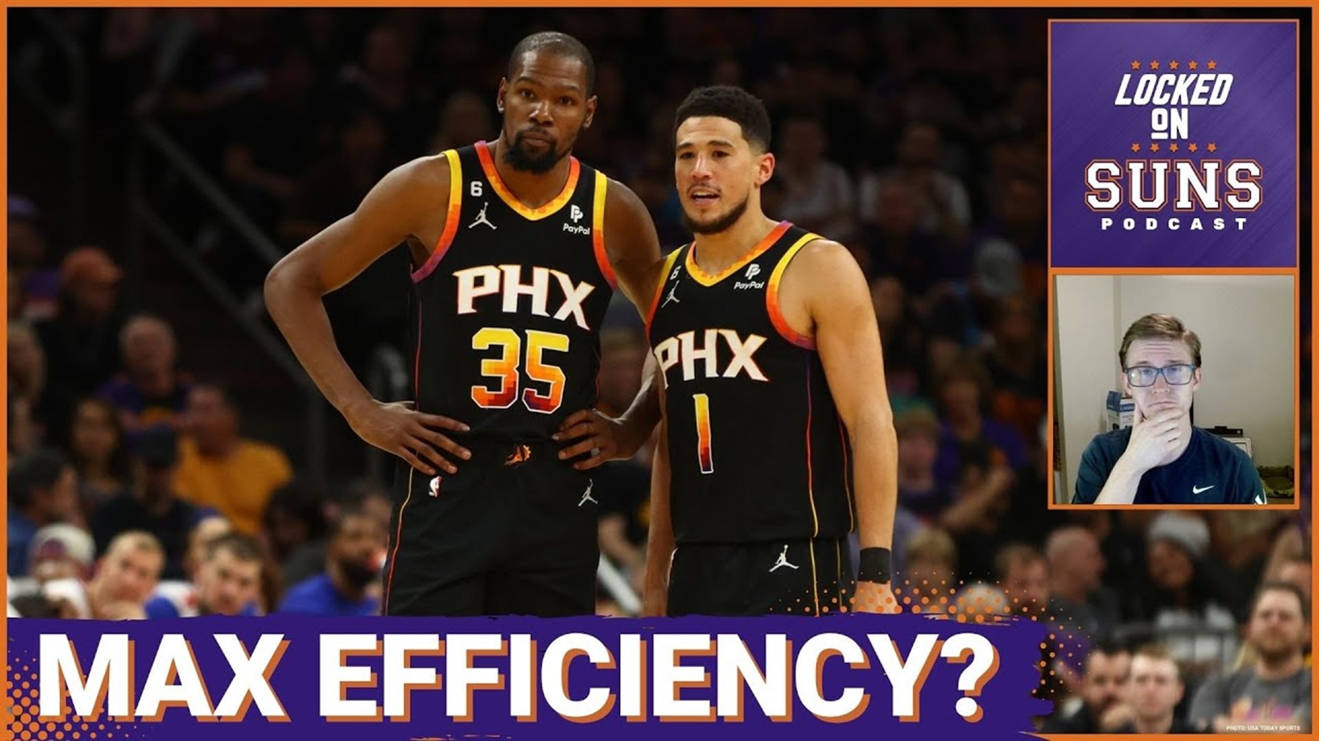 Devin Booker and Kevin Durant led the Phoenix Suns offense last year by living in the midrange. Does that need to change?