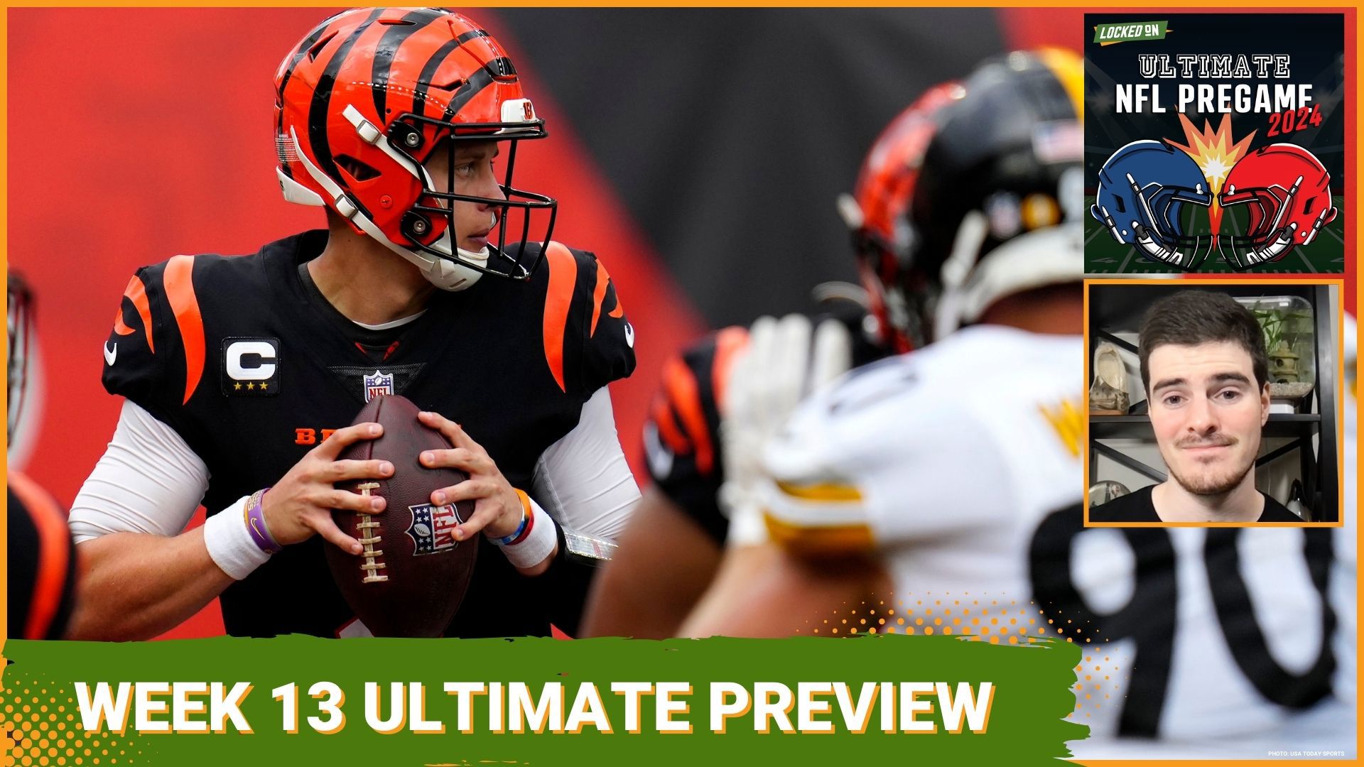 We look at if the Cincinnati Bengals can keep their slim playoff hopes alive against the Pittsburgh Steelers in Week 13 and who will win the game of the week