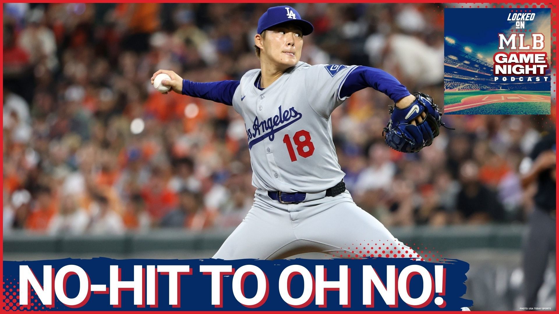 The Los Angeles Dodgers came one out away from a no-hitter against the Baltimore Orioles but somehow lost the game, while the New York Yankees evened up their series