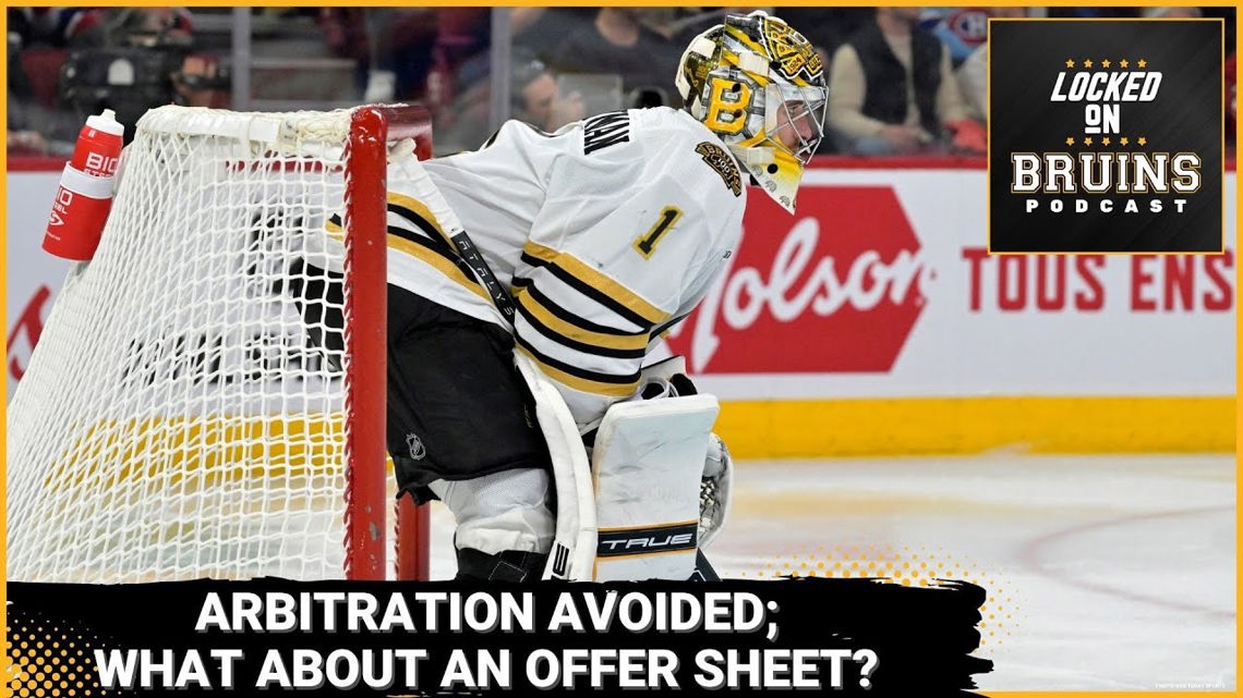 Bruins, Swayman Elect to Avoid Arbitration; Is an offer sheet a ...