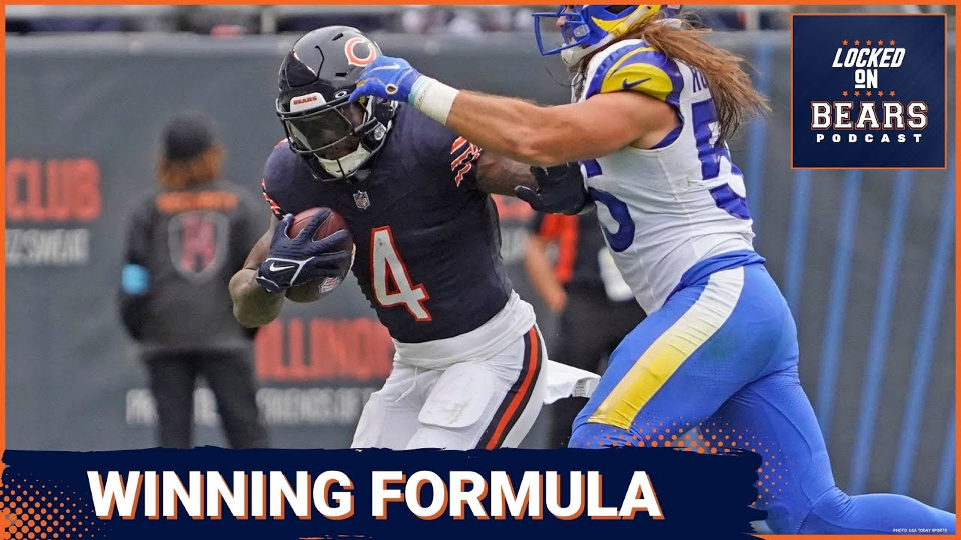 The Chicago Bears offense found new life in the win over the Los Angeles Rams, putting a competent group around Caleb Williams for the first time all season.