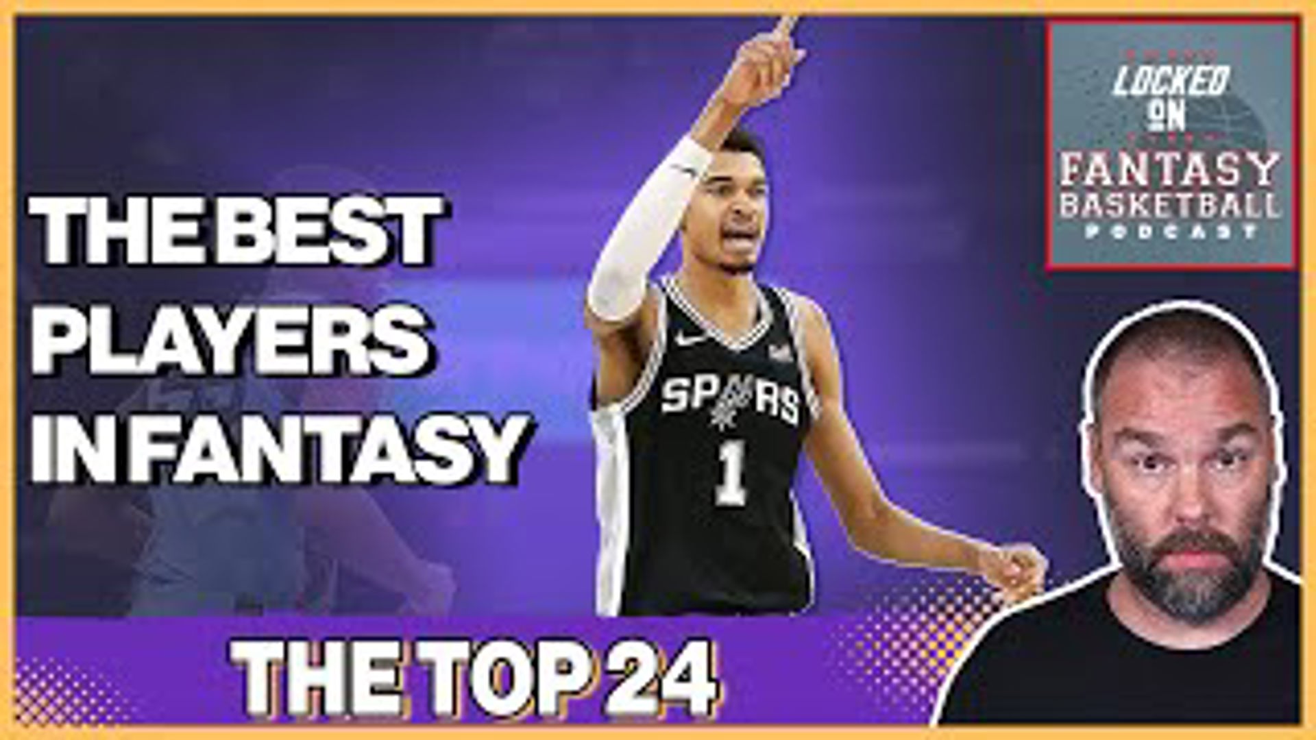 Unlock the secrets to dominating your NBA Fantasy Basketball league with Josh Lloyd's top 24 player rankings for the 2024/25 season.