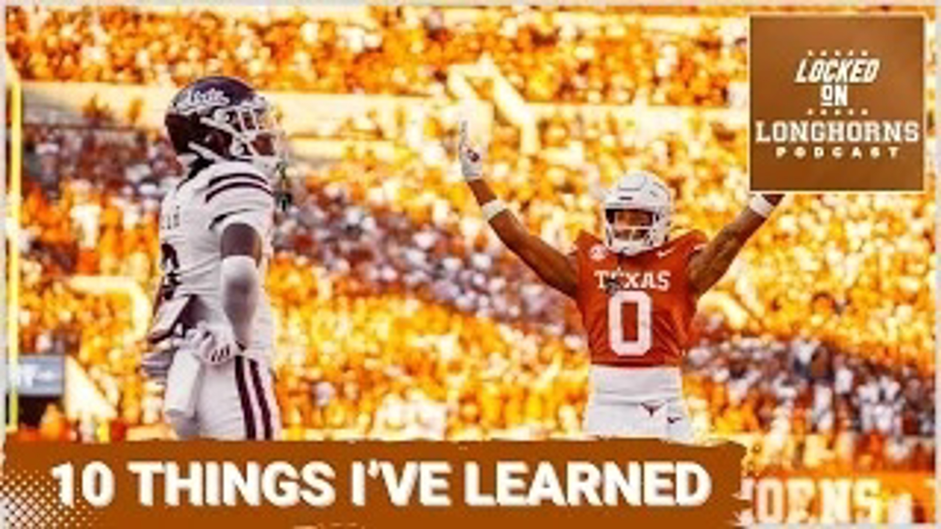 Going into the bye week, the Texas Longhorns are ranked #2 in the country and on a short list of legitimate national championship contenders.