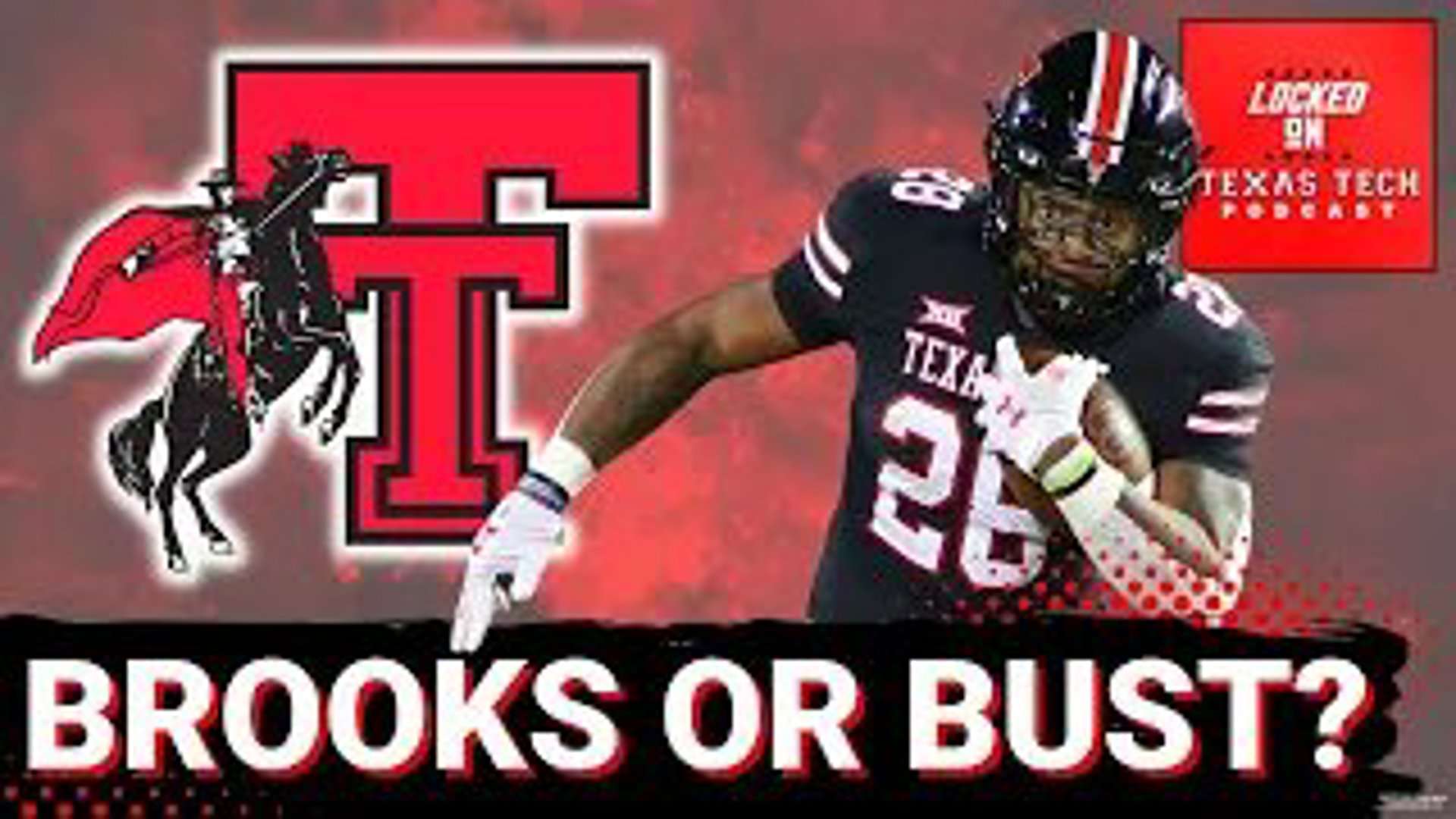 Today from Lubbock, TX, on Locked On Texas Tech:

- Brooks or bust?
- Eric Morris back in LBK
- Scott Bakula 
- Morris' view of UNT, Tech

All coming up on LoTT!