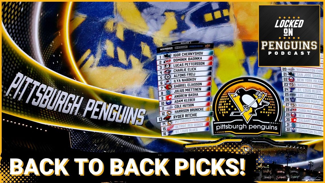 BREAKING Penguins get the 12th overall pick from New York!