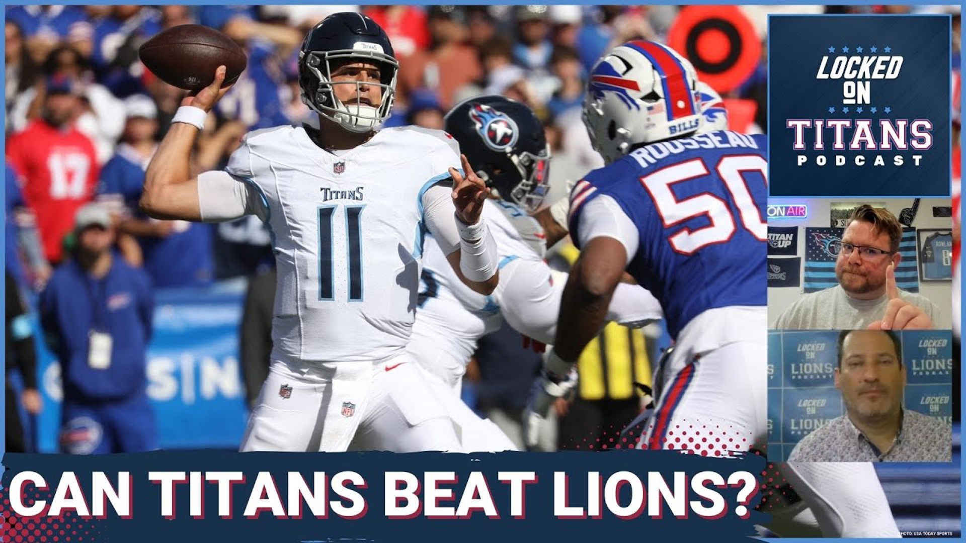 The Tennessee Titans, fresh off the DeAndre Hopkins trade, head to take on the Detroit Lions in Week 8