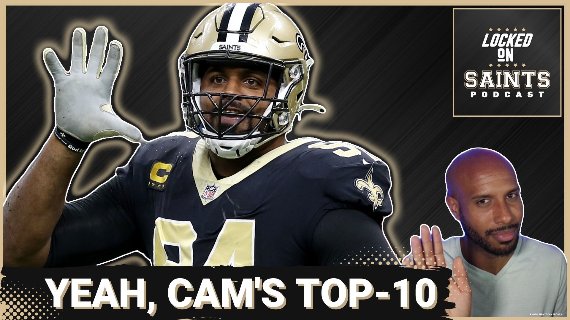 New Orleans Saints Cameron Jordan is a top-10 NFL defensive end