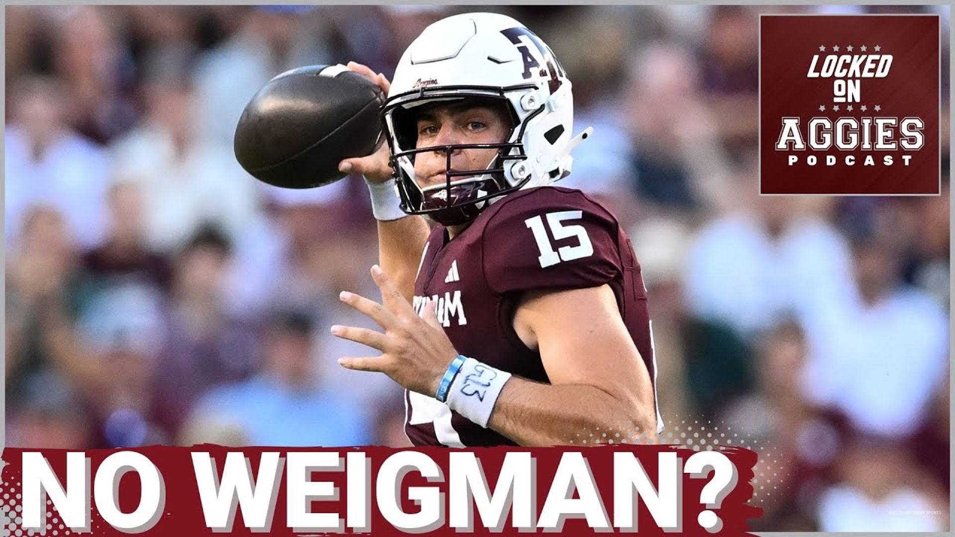 On today's episode of Locked On Aggies host Andrew Stefaniak breaks down how the Aggies could be without starting QB Conner Weigman on Saturday against the Gators