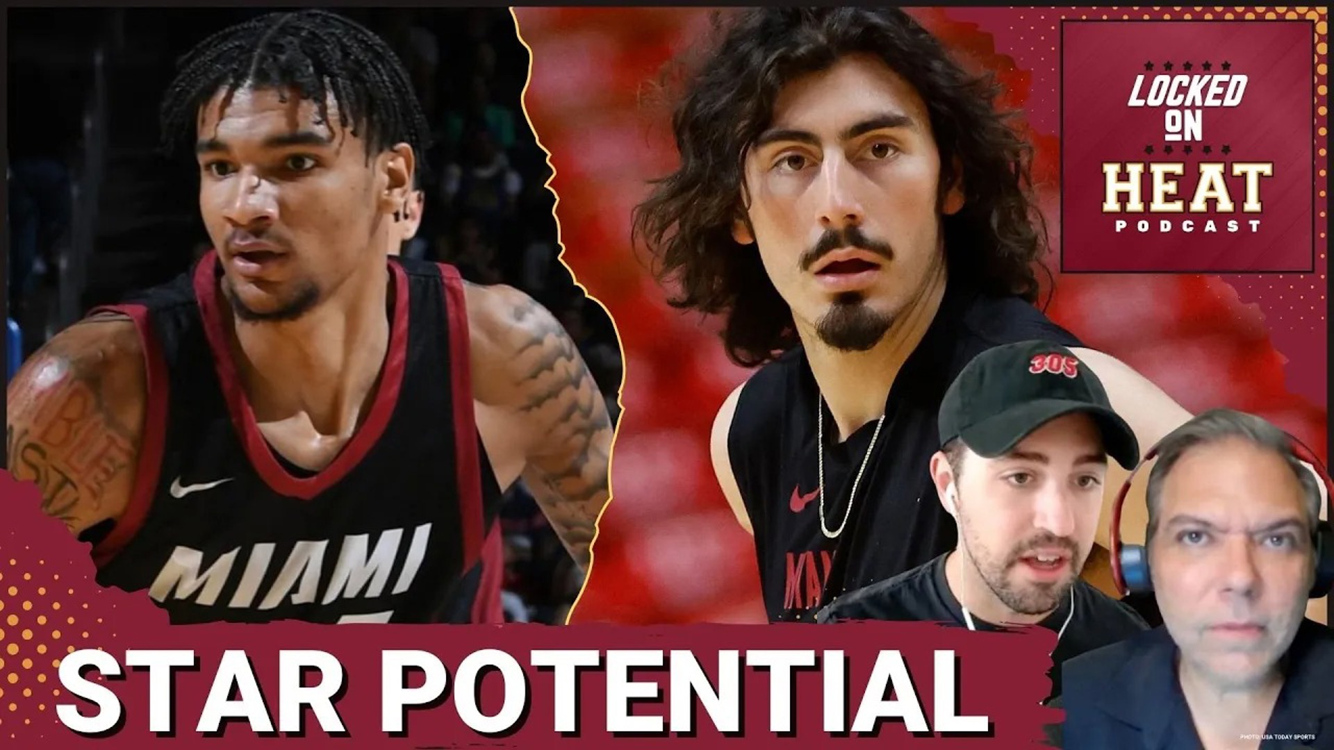 Which of the Miami Heat's young players have the most star potential.