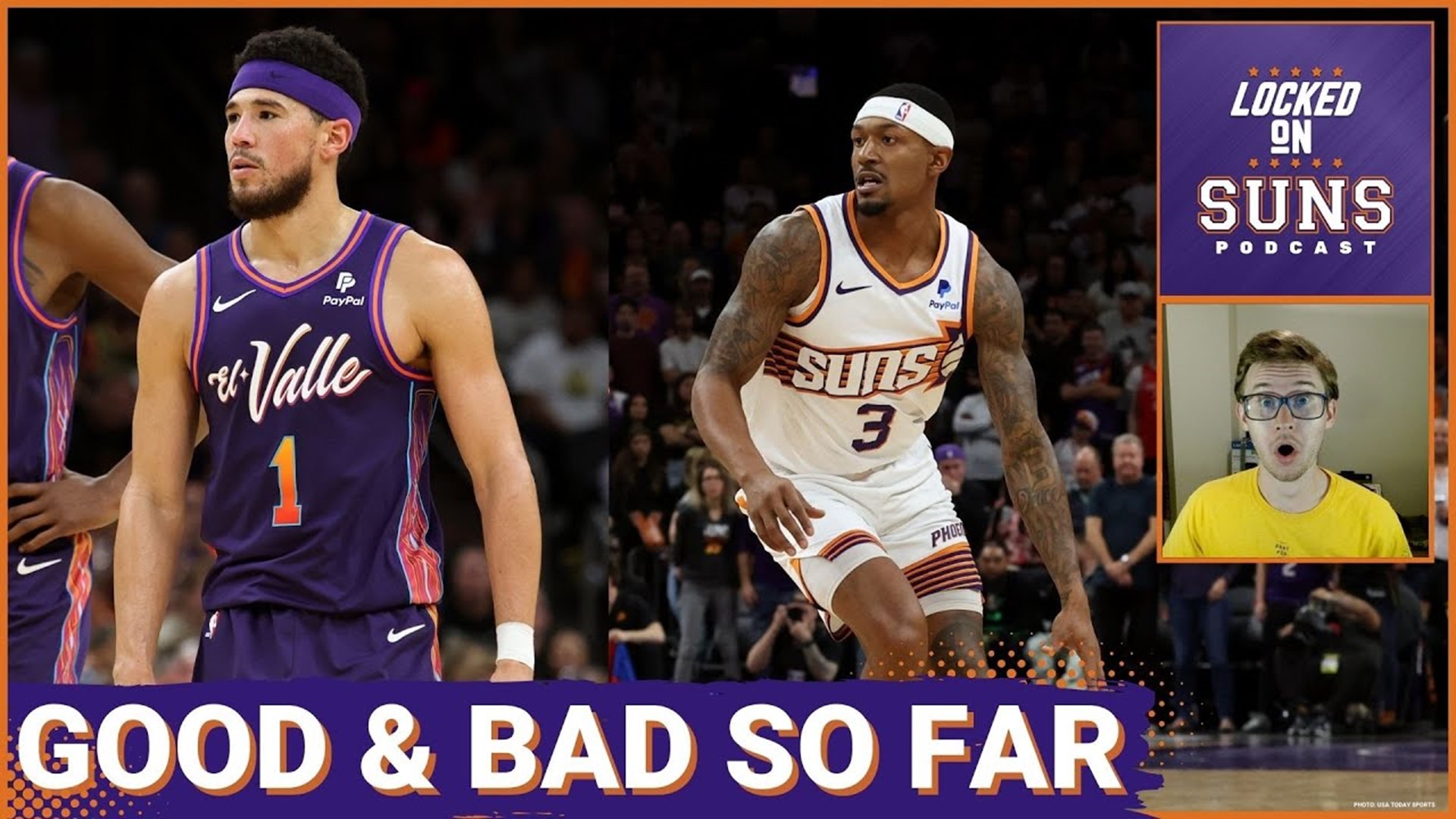 Devin Booker and Bradley Beal have led the Phoenix Suns to a good but not great offense and a poor defense in four games together so far.
