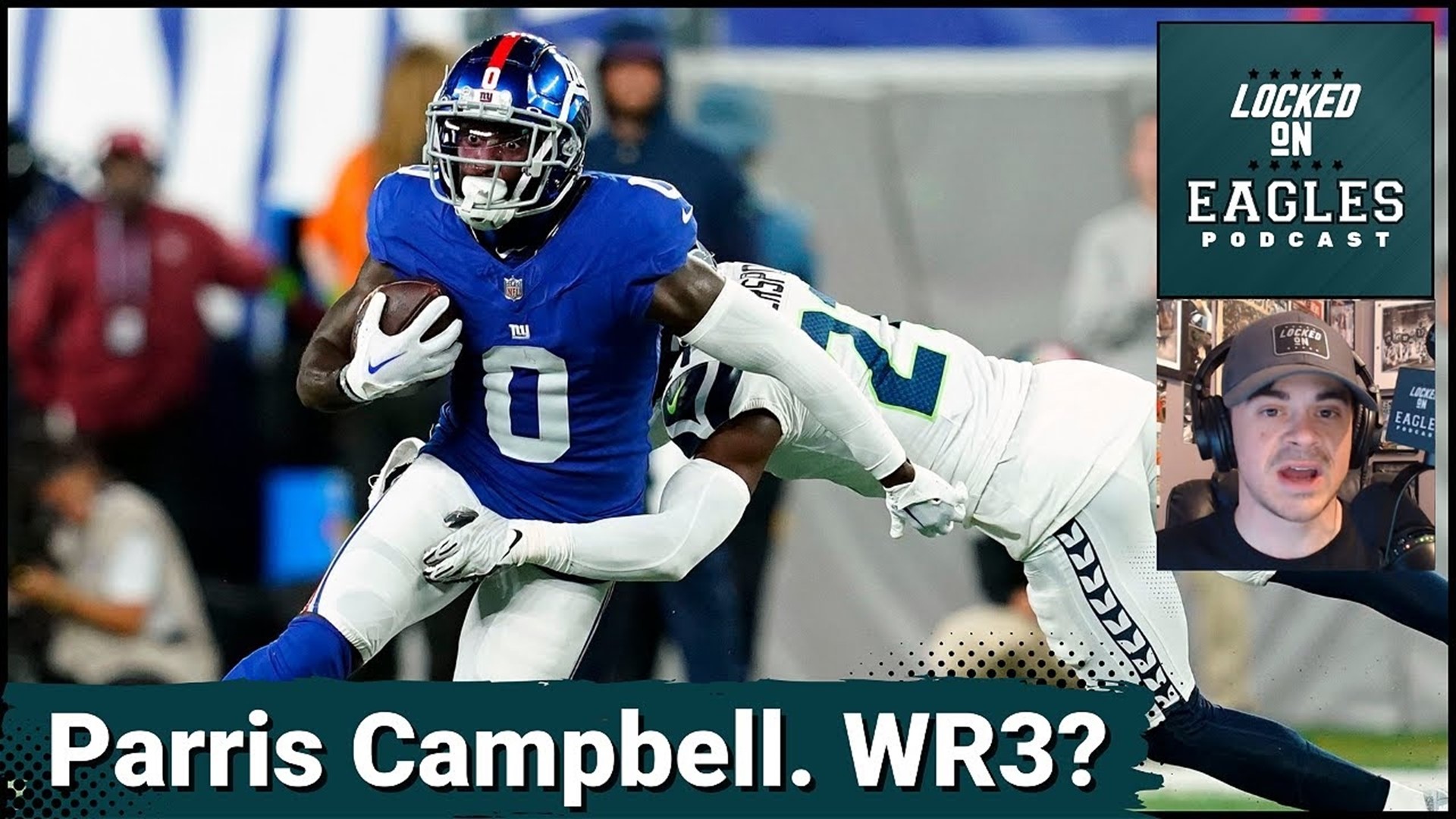 The Philadelphia Eagles signed Parris Campbell on Thursday. Will he be the new WR3? Can Campbell finally live up to his 2nd round label and utilize his 4.31 speed?
