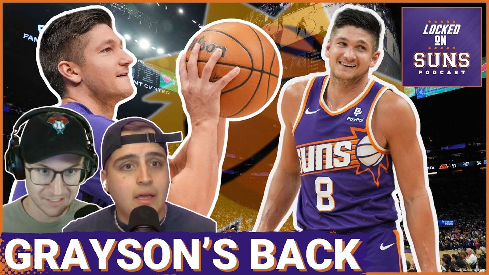 Is Grayson Allen ready to make a splash with the Phoenix Suns this season? Allen looks healthy after Achilles soreness in the preseason and ready for opening night.