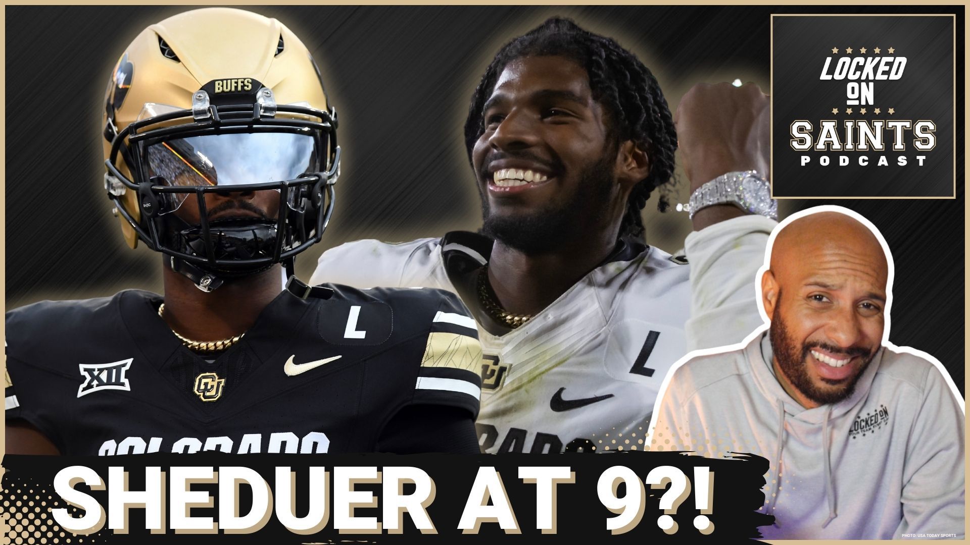 It seems unlikely that Colorado quarterback Shedeur Sanders would be available for the New Orleans Saints at No. 9 overall, but if he is, they should take him.