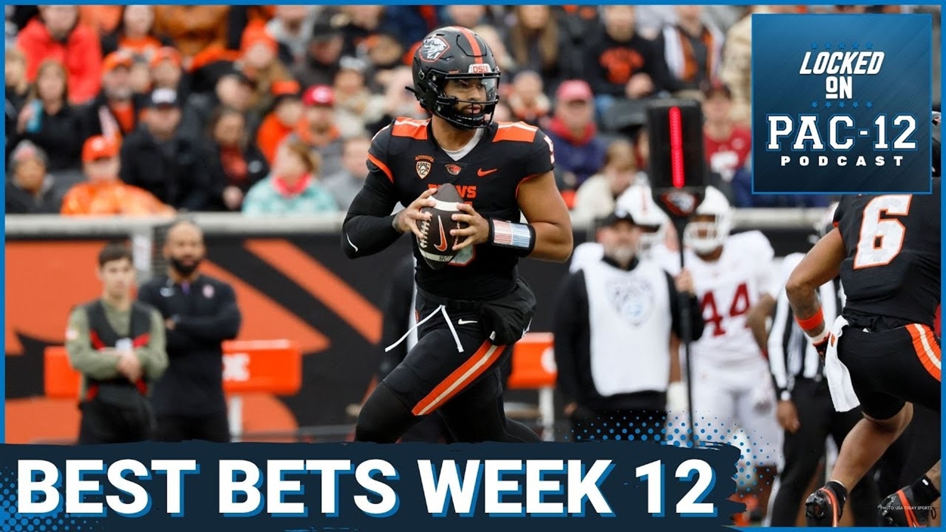 #11 Oregon State was robbed of hosting College GameDay against #5 Washington this week. They're a 2.5 point favorite at home and are among the top betting options.