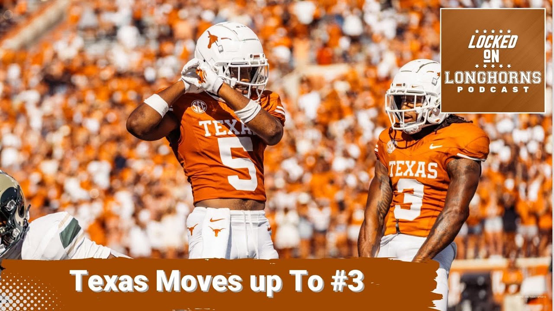 The  @AssociatedPress  poll dropped yesterday and the Texas Longhorns were rewarded with a dominant performance this past weekend, by moving up to #3 in the country