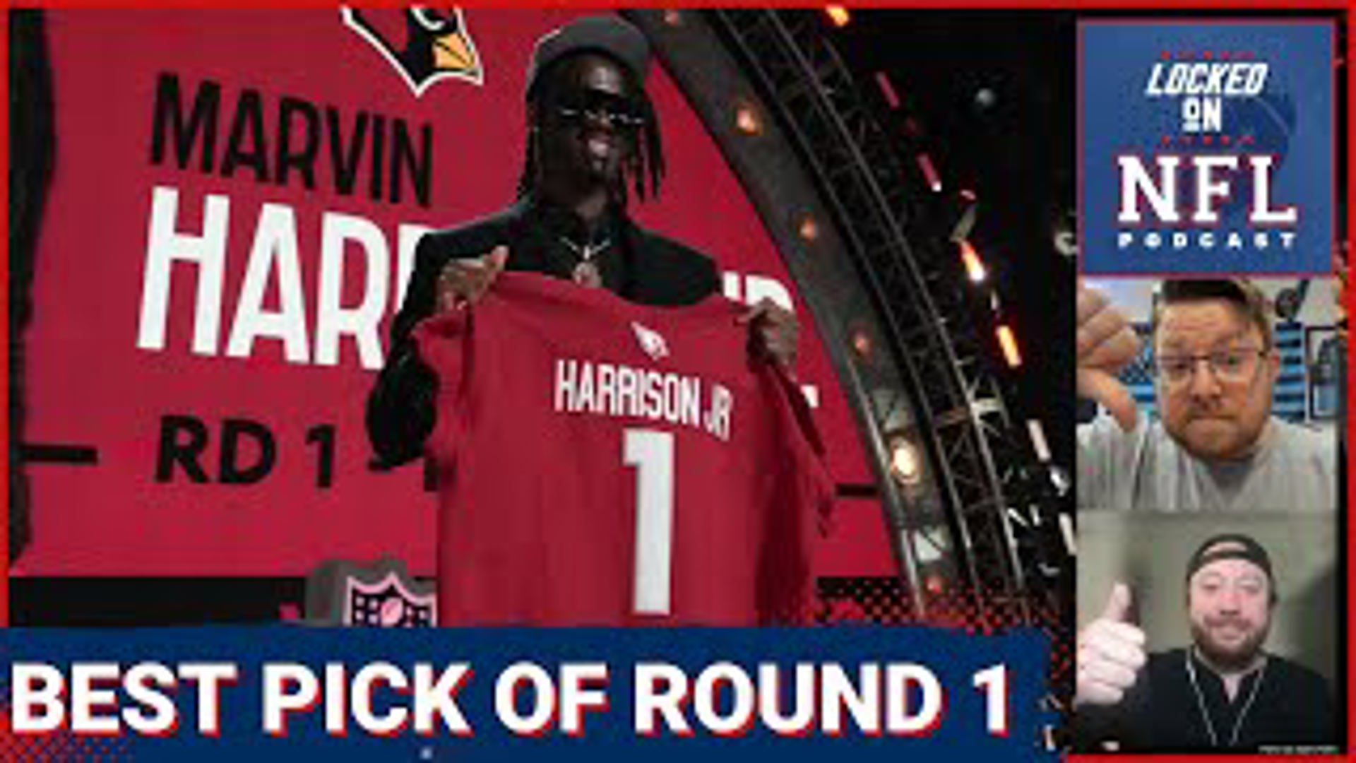 The 2024 NFL Draft is now a week old and the best pick of the first round was clearly Marvin Harrison Jr. The Arizona Cardinals were smart to stick and take the WR.