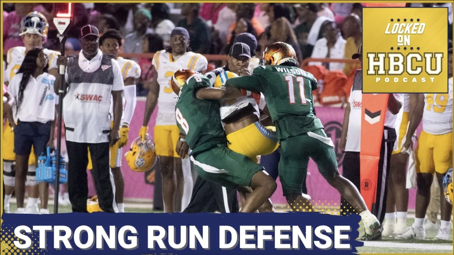 Can the Florida A&M Rattlers' run defense continue to dominate? After holding Southern to just 122 rushing yards, the Rattlers are proving their mettle in the SWAC.