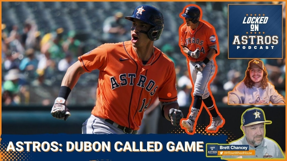 Astros: Mauricio Dubon Called Game