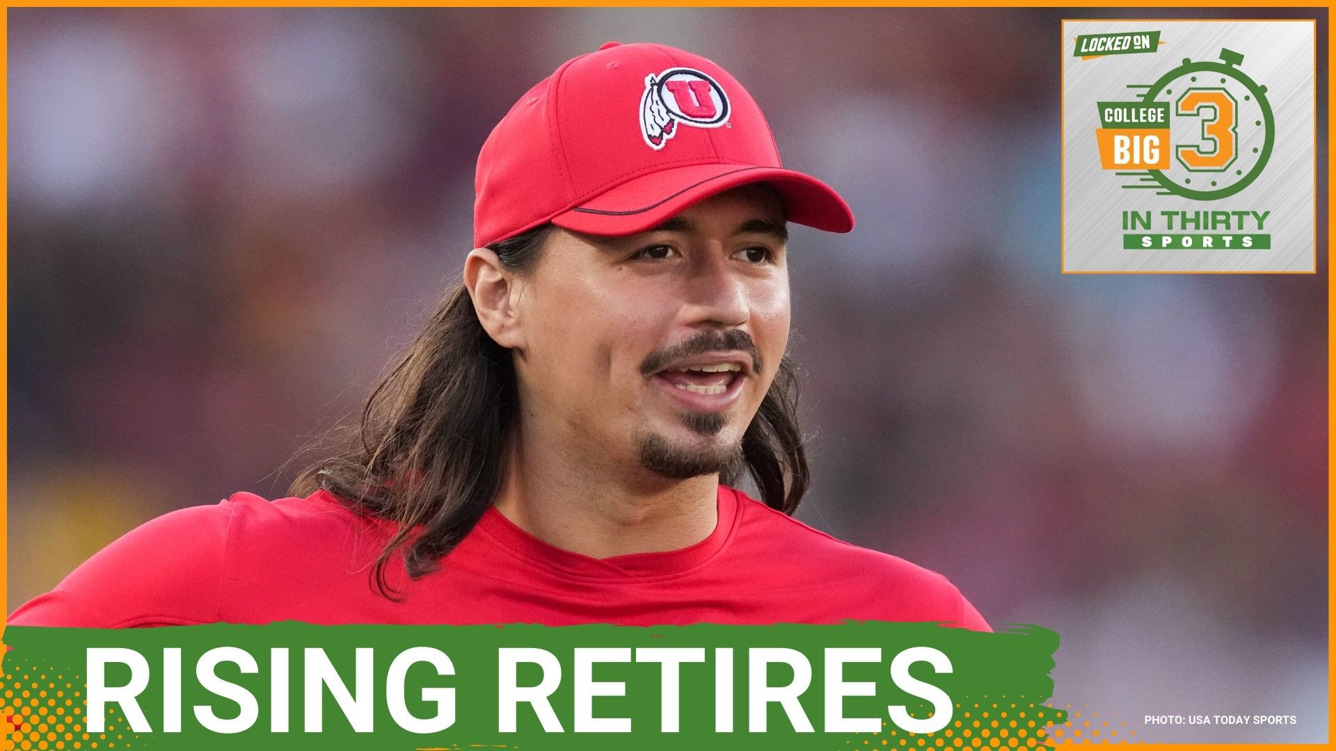 Former Utah quarterback Cam Rising retires from football and Houston basketball offers a top recruit. Notre Dame football's recruiting gets hot.