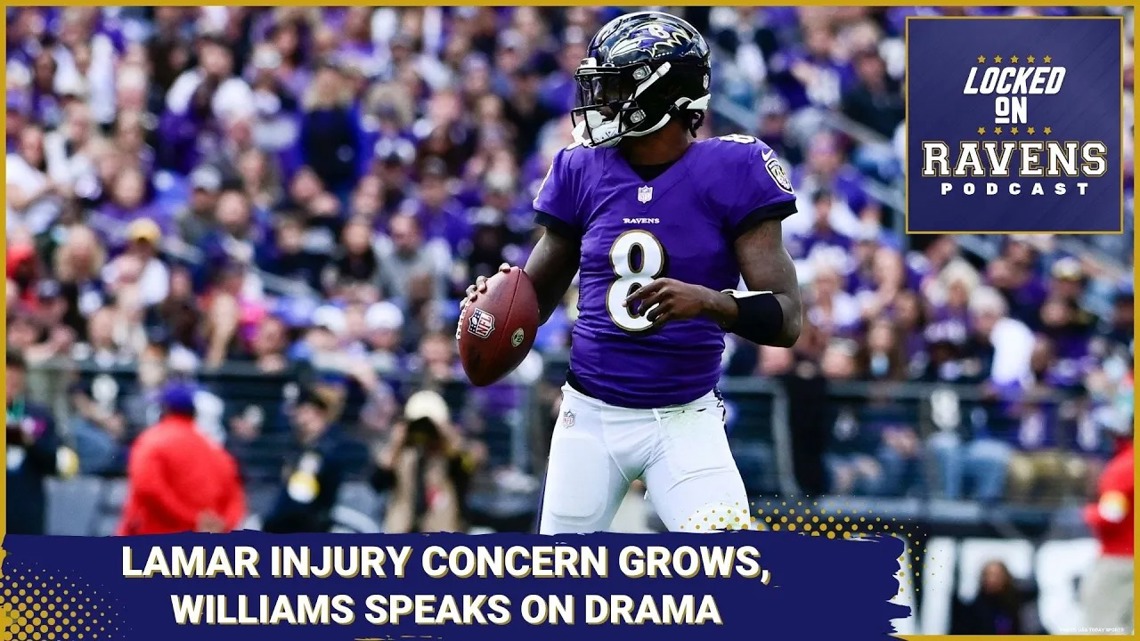 Lamar Jackson injury concerns grow for Baltimore Ravens, Marcus