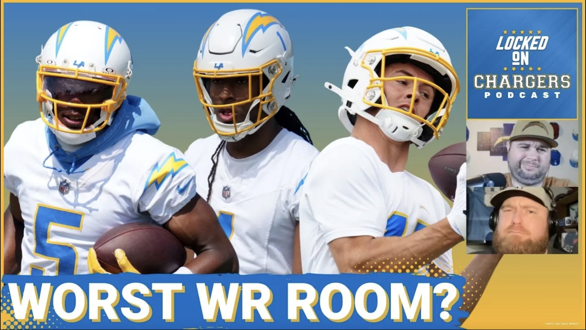 The Chargers have rebuilt their entire WR room after the departures of Keenan Allen and Mike Williams, but it could be worse than LA's young, inexperienced corps.