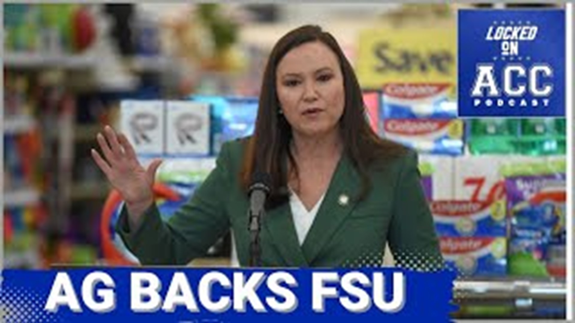 Ashley Moody, the Attorney General in Florida, is considering backing up Florida State University in their fight with the ACC over the Grant of Rights.